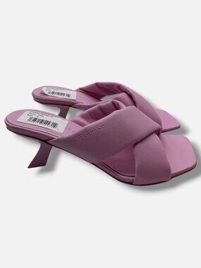Ferragamo Womens Pink Aldura Heel Sandals Shoe Size 8